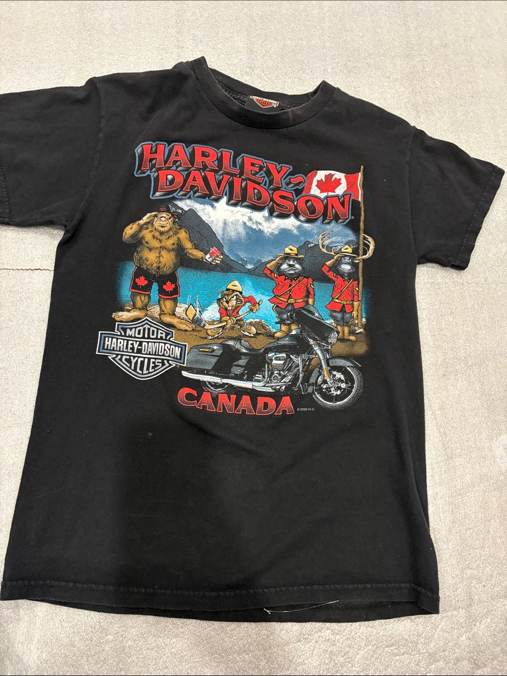 Harley-Davidson Kids Banff Ride Canada Graphic Tee